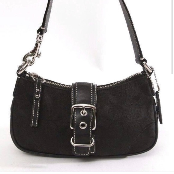 Coach Handbags - ▪️COACH▪️Hampton Demi Small Buckle bag, EUC